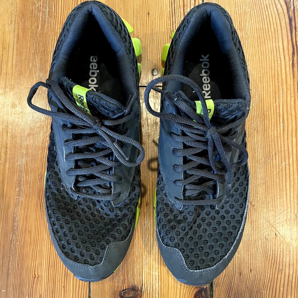 Reebok RealFlex Cushrun Running Shoes Mens Size 8 Black